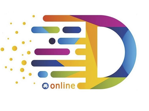 Разноцветная эмблема онлайн форума "Добро в Калмыкии".