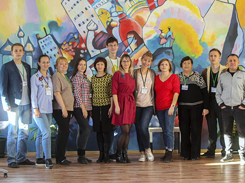 Общая фотография участников обучающего проекта EVENT-ШКОЛА.